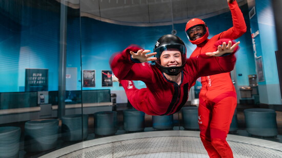 Photo courtesy of  iFLY Indoor Skydiving