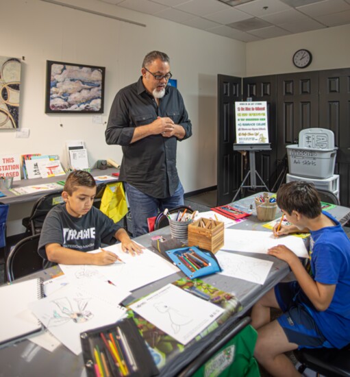 Moramarco enjoys the variety and creativity involved in his work.