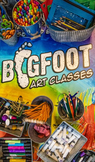 Bigfoot Art Classes offers a variety of mediums for its students to work with. 