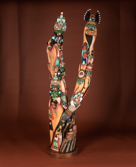 Salako & Crow Mother by Wilmer Kaye