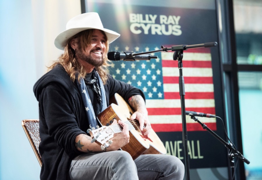 Billy Ray Cyrus Celebrates the 4th of July with Los Angeles Dodgers Sounds  Like Nashville