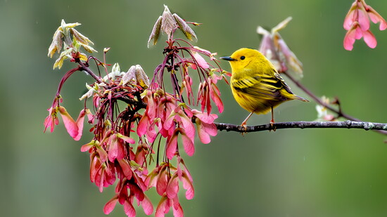 Yellow Warbler by James Wang