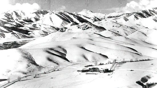 Sun Valley Lodge in 1936, Idaho State Archives