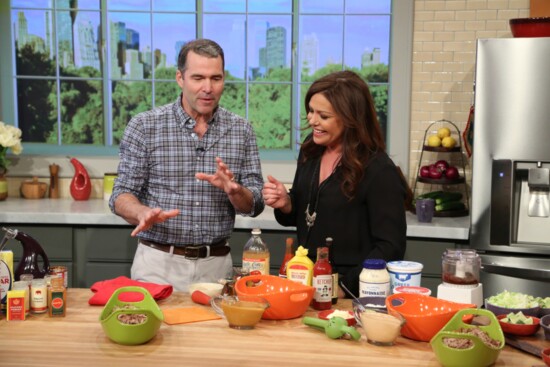 O'Donnell appearing on the Rachel Ray show