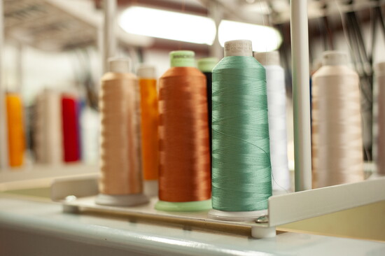 Blue Ribbon Co. offers a full menu of embroidery options.