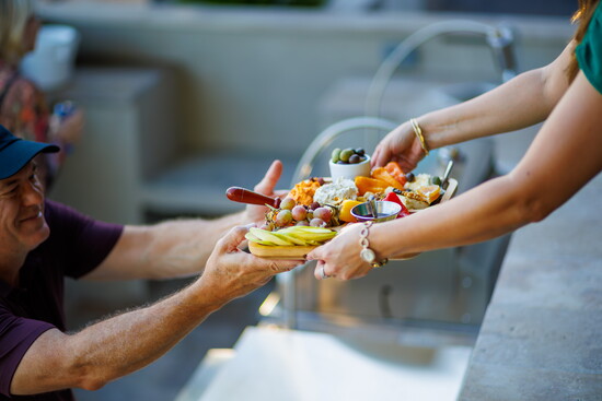 And as they say, food (and drink) make the feast