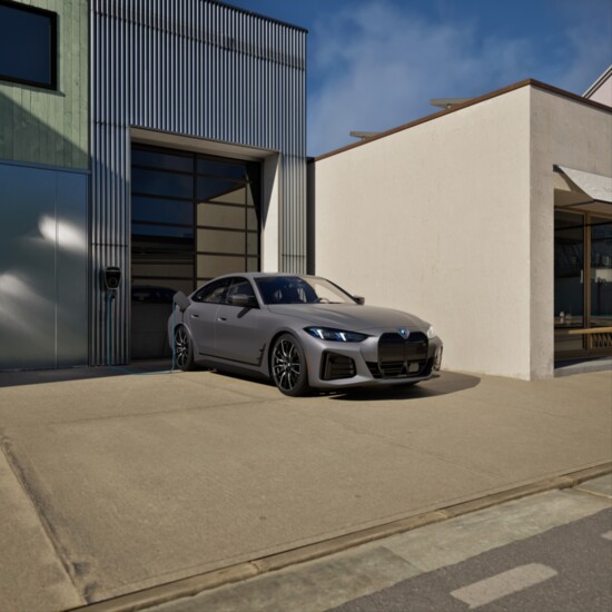 The 2025 BMW i4 M50 Gran Coupe.