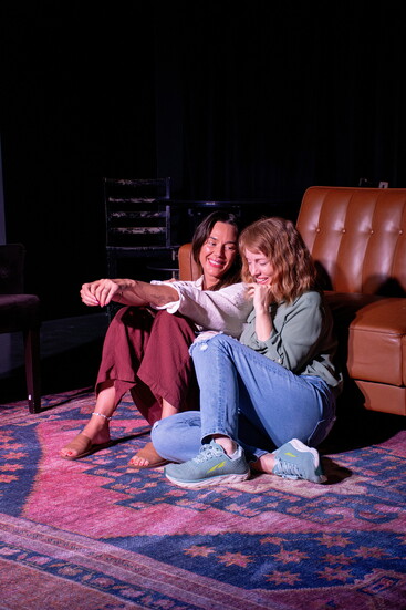 Meg Sylvester and Brooke Burton