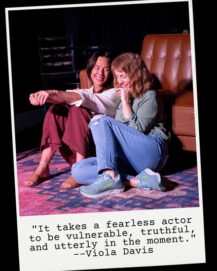 Meg Sylvester and Brooke Burton and Viola Davis quote  PC: Kearney Thompson