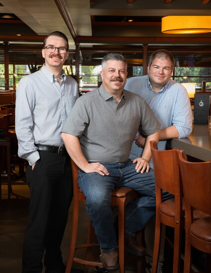 Malcom Grey, Peter Jones, Luke Hadley of Jakers