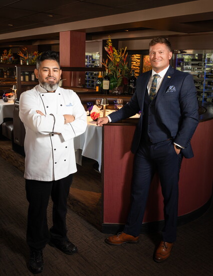 Manny Martinez & Caleb Padgett, Chandlers Prime Steaks & Fine Seafood
