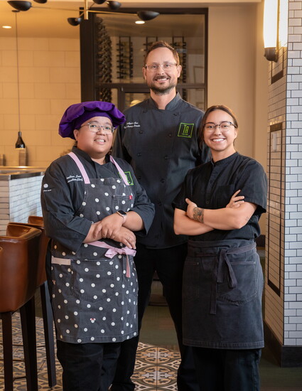 Journee Burkett, Christopher Hain & Heather Lew, Trillium Kitchen + Cocktails