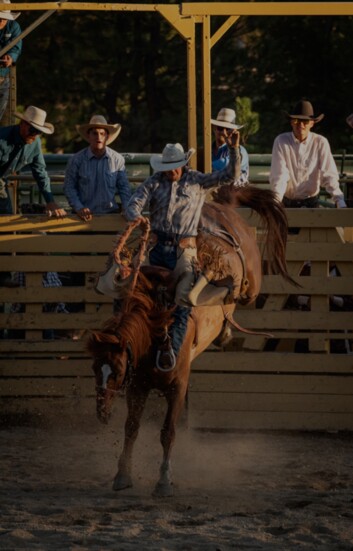 Jack PIne Round Up Rodeo, Idaho City. PC: Ashley Loeb