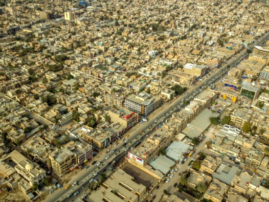 Aerial of Baghdad