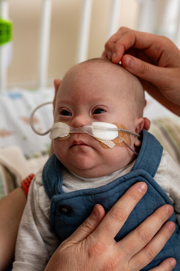 Andrew is one of many NICU babies who has benefited from the “Milk Drops” program