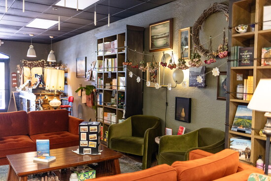Wijaya sells books, flowers and crafts, Photo: Timeless Vision Media