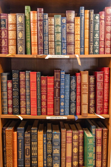 The Book Gallery offers both rare and new books in a wide range of genres, Photo by Timeless Vision Media