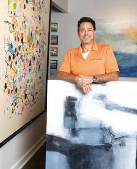 Boulevard owner and artist David Manola