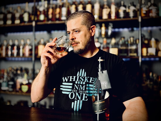 Bourbon aficionado Israel Hendricks