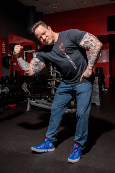 Jamie Mushlin, survivor, author and owner of Red Fitness Lounge