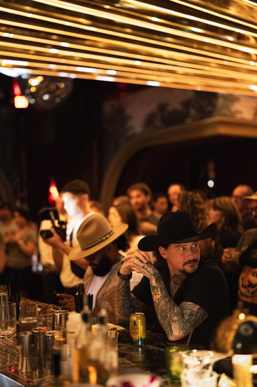 Bar Brawl at Tell Your Friends