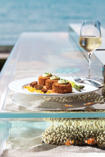 Potomac residents will love The Seafood Bar's crispy crab cakes