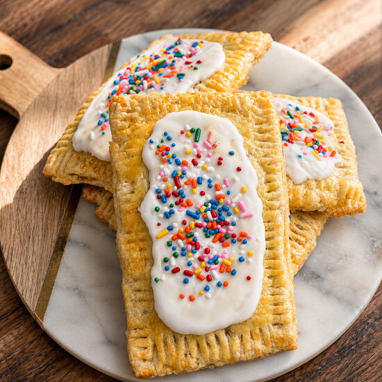 Fresh baked pop tarts