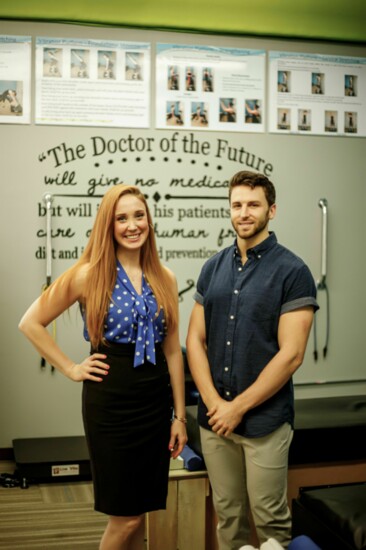 Dr. Liz Baker and Dr. Caleb Powell 