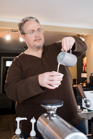 Brendan Smith is a people person and coffee connoisseur. 