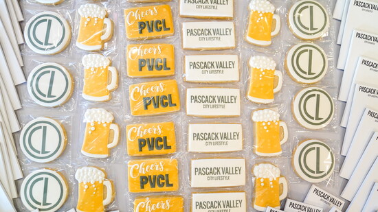 Close up of cookies curtesy of Crispy Edge Cookies 