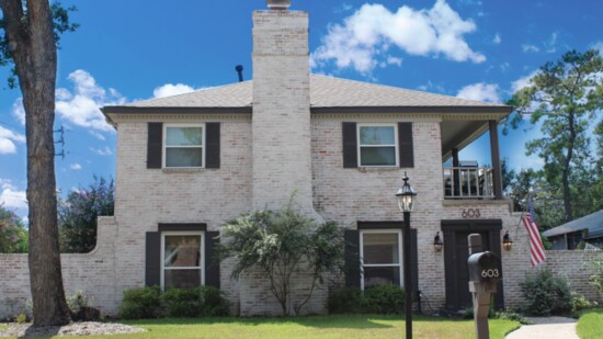 Brick Restoration has transformed this home.