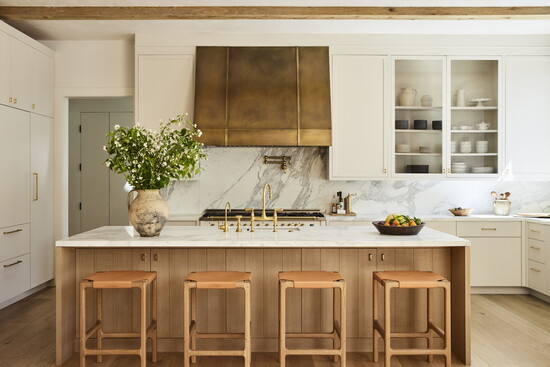 The bright and airy kitchen