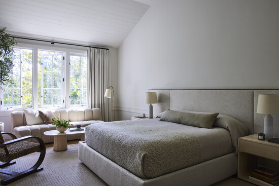 The serene primary suite