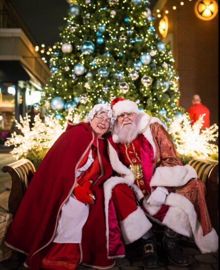 Santa and Mrs. Clause will make an appearance again at this year's stroll. 