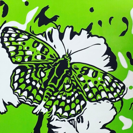 Butterfly Painting by Olivia Bennett