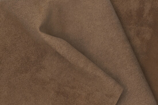 Leather fabric inspired by Pantone's 2025 Color of the Year, Mocha Mousse.