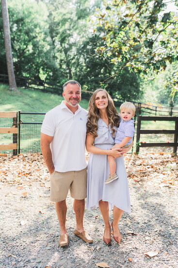Brent and Veronica Chavis and their son. 