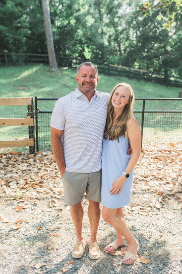 Brad and his wife, Heather 