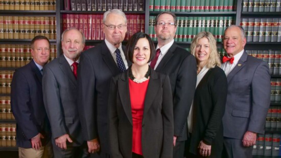 The Probate team, from L-R, Sean M. Peoples,  Frank A. May  Walter A. Twachtman, Jr.  Bridget C. Gallagher  Simon J. Lebo  Nancy W. Tonucci  Timothy R.E. Keeney