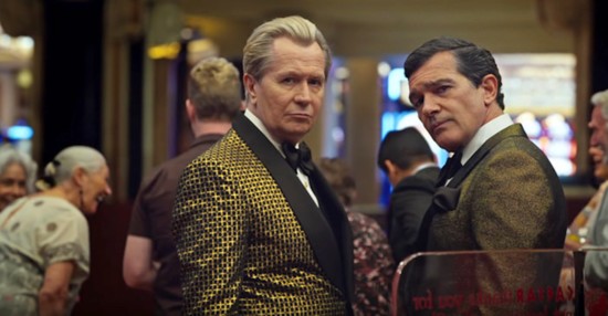 Gary Oldman and Antonio Bandera in Netflix's The Laundromat