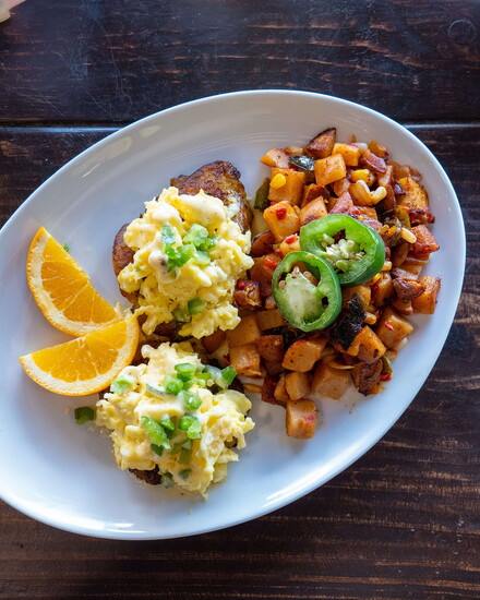 Plantain Benedict