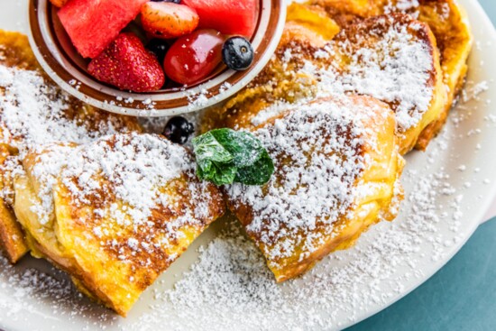 New York Deli & Coffee Shop, Challah French Toast. Photo by Becca Wright