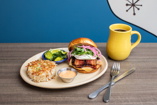 Snooze Double Bacon Sandwich