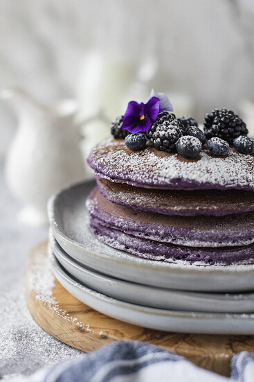 Ube Pancakes 