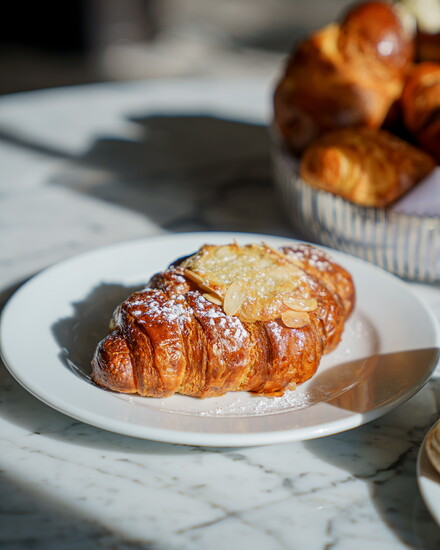 Croissant Aux Amandes at La Belle Helene