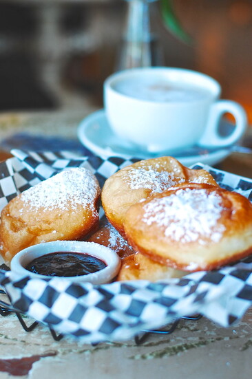 Hot Beignets at Café Monte