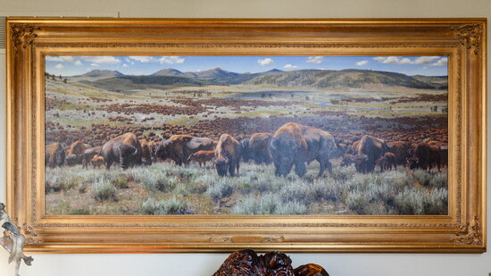 Kyle Sims – When There Were Many (Oil on Canvas)
