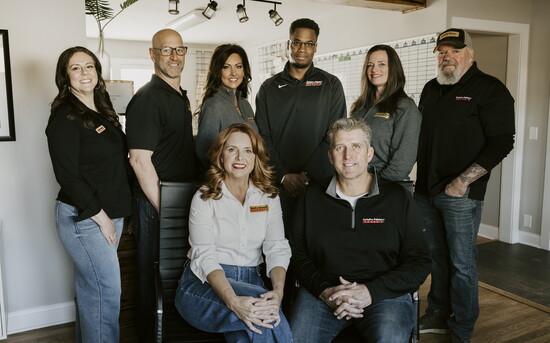 The CertaPro Painters Omaha local team. 