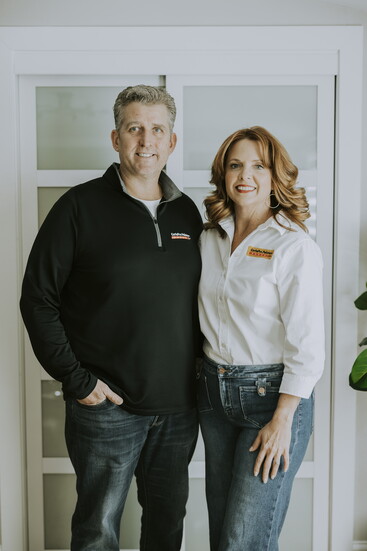 Jarrod and Jodi Esser, Owners of CertaPro Painters Omaha. 