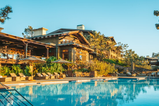 The Lodge at Torrey Pines offers luxury just steps from the fairways, with Craftsman-style charm and five-star amenities.